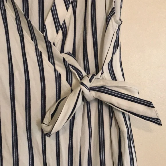 Free People Tuxedo Stripe Pant/Top Suit - L - Picture 9 of 12